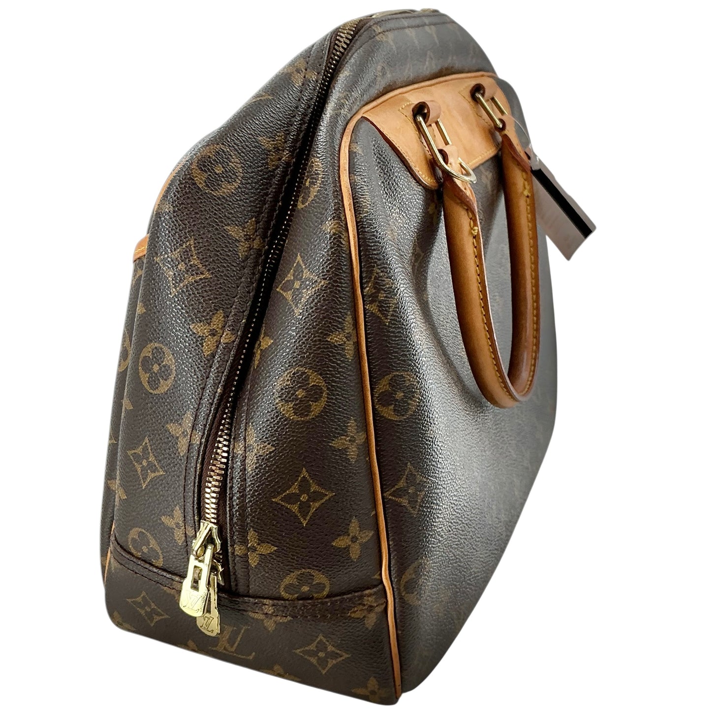 Louis Vuitton Monogram Deauville Bowling Vanity Handbag