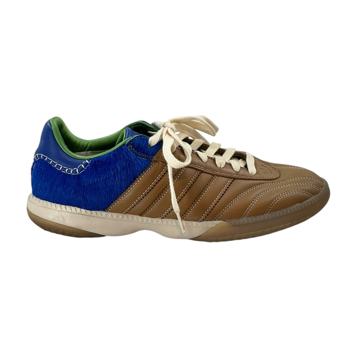 Adidas Wales Bonner Samba Millennium Brown Royal Blue Sneakers