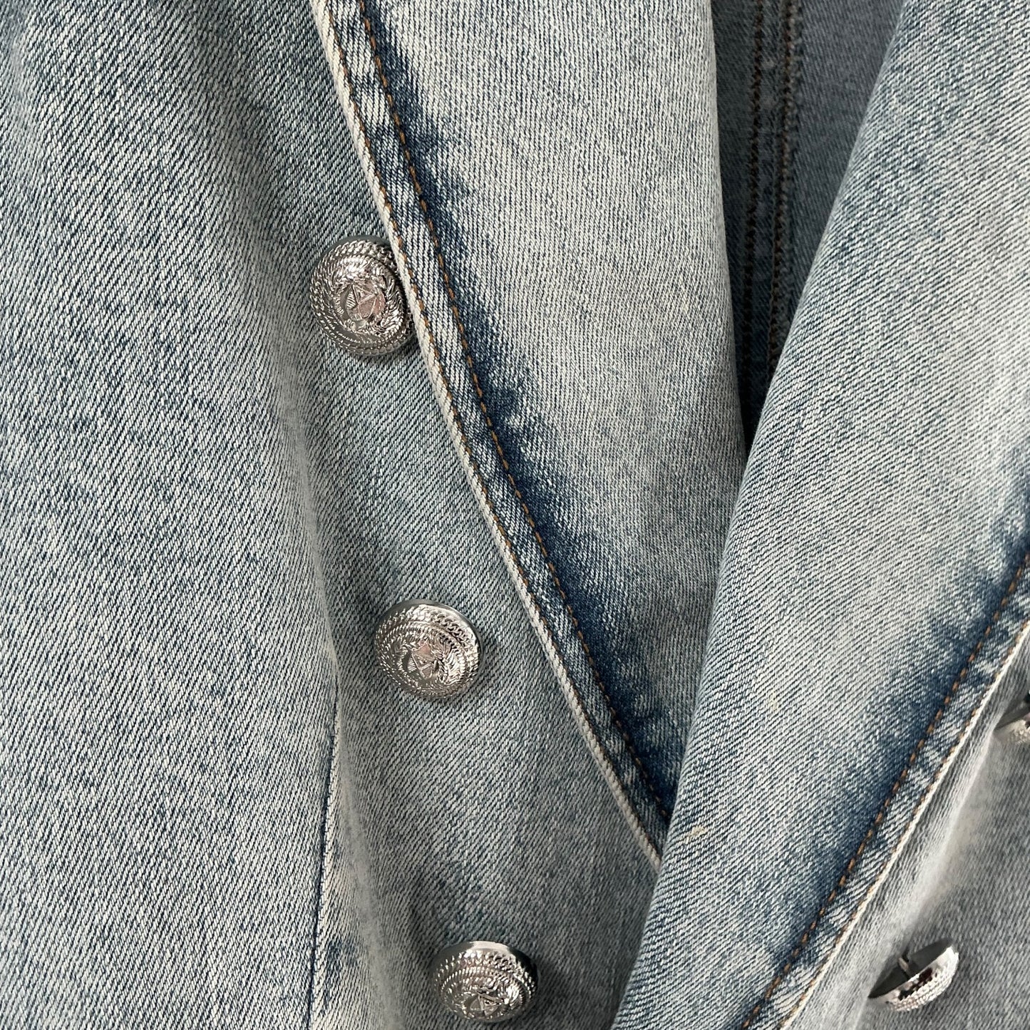 Generation Love Sutton Double-Breasted Denim Jacket