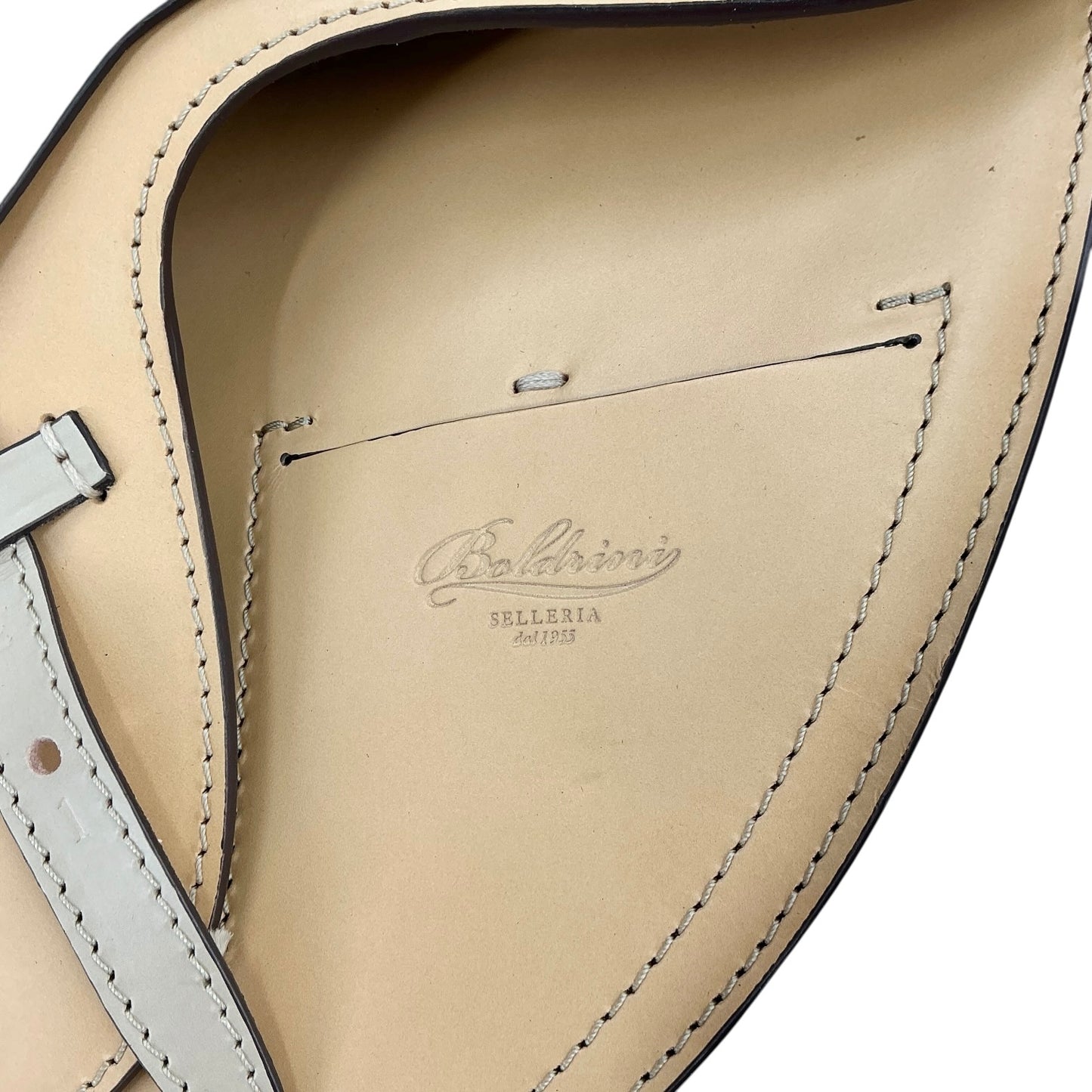 Boldrini Selleria "Sveva" Tricolor Leather Saddle Bag