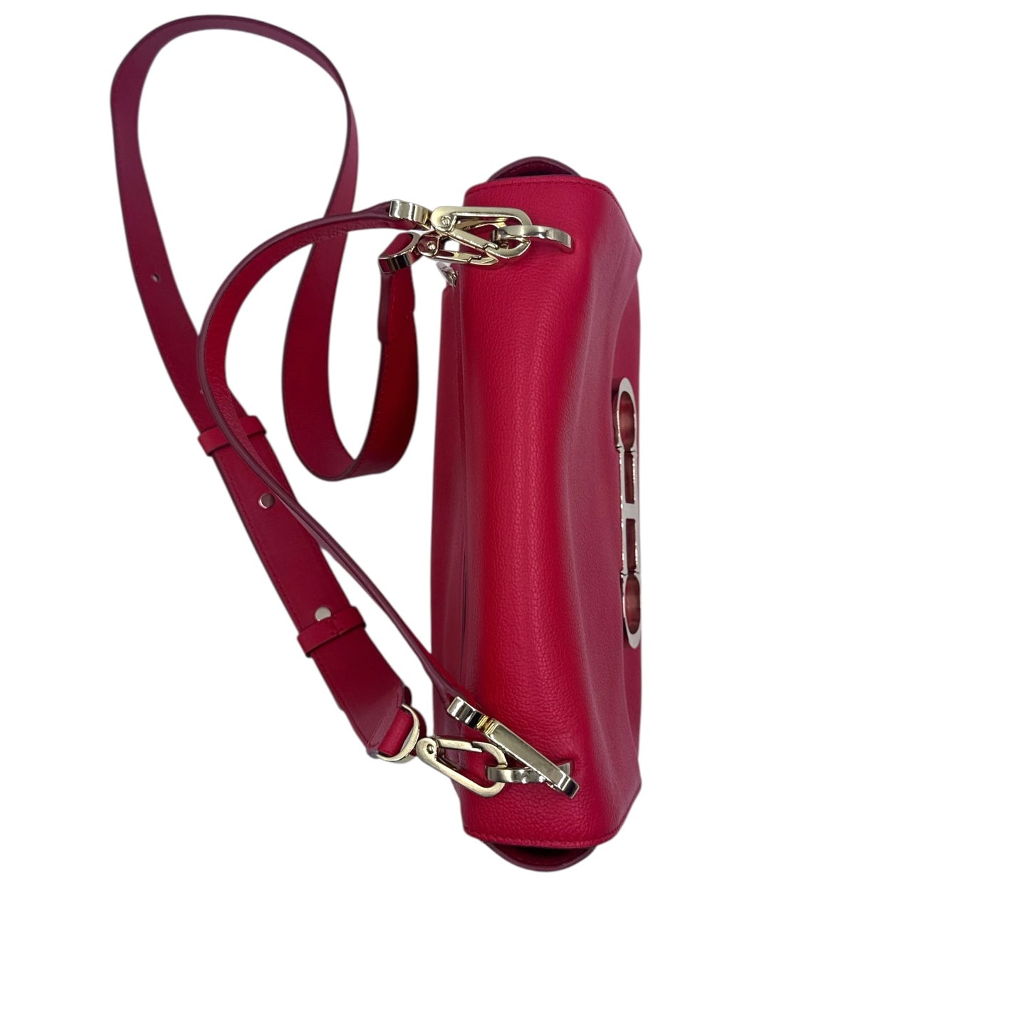 Carolina Herrera Initials Insignia Leather Shoulder Bag