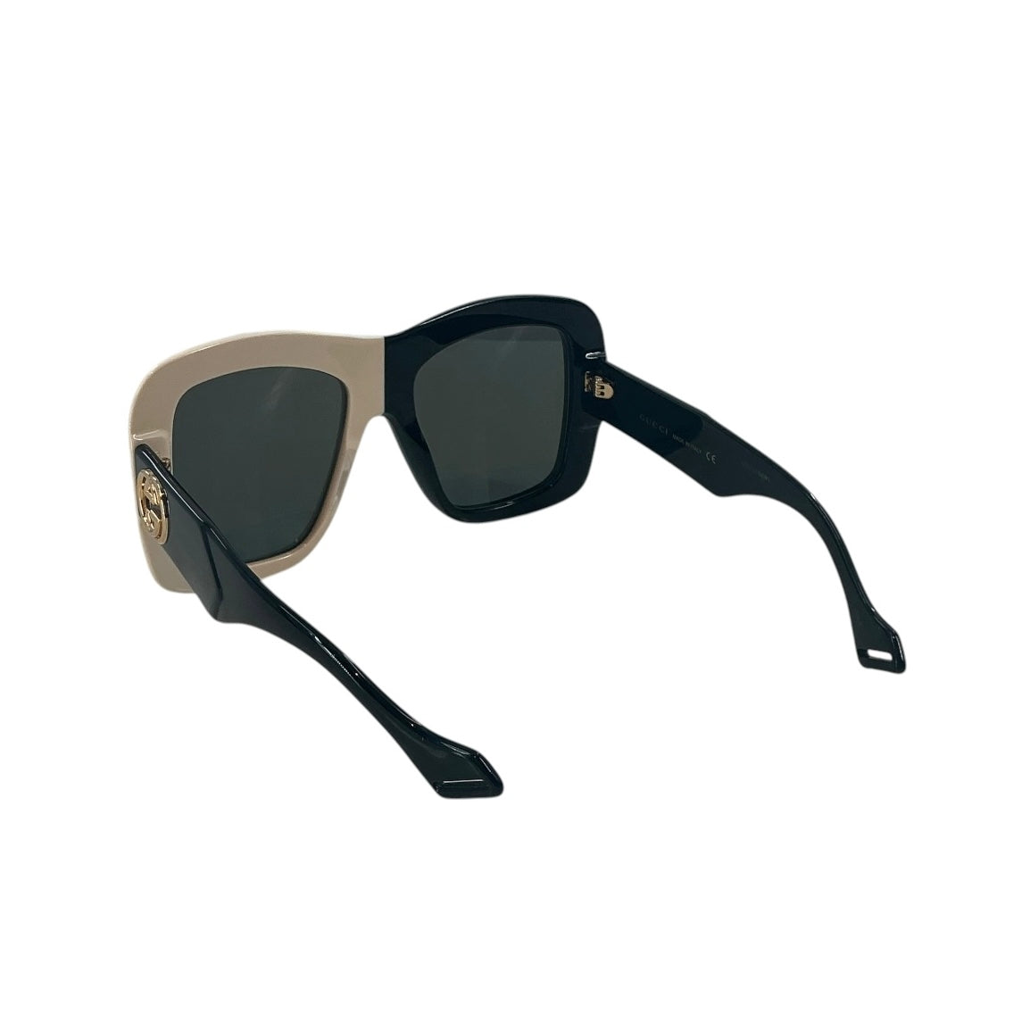 Gucci GG0498S Bicolor Square Sunglasses