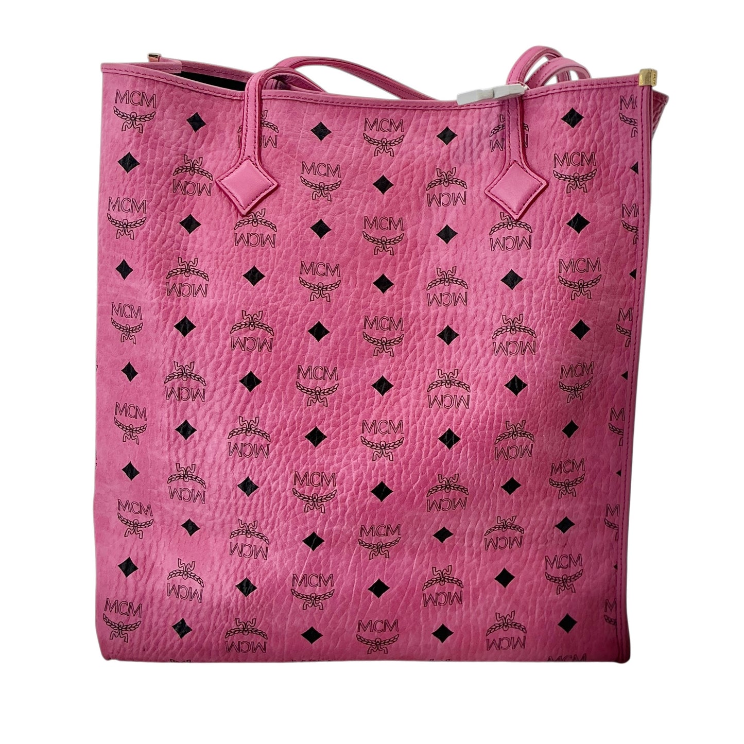 MCM Visetos Kira North South Shopper Tote