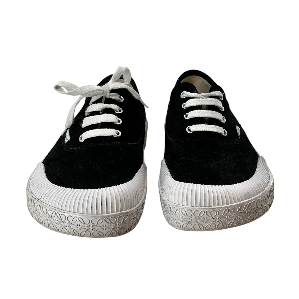 Loewe Terra Vulca Suede Lace-Up Sneakers