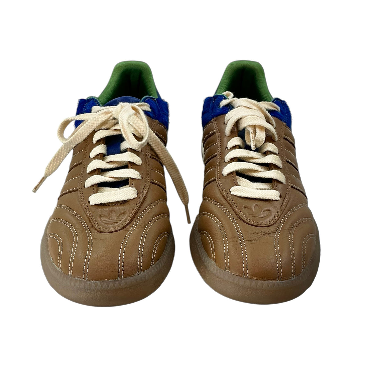 Adidas Wales Bonner Samba Millennium Brown Royal Blue Sneakers
