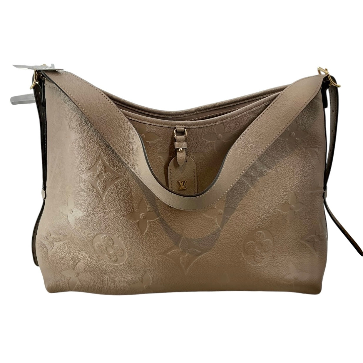 Louis Vuitton Turtledove Monogram Empreinte CarryAll MM