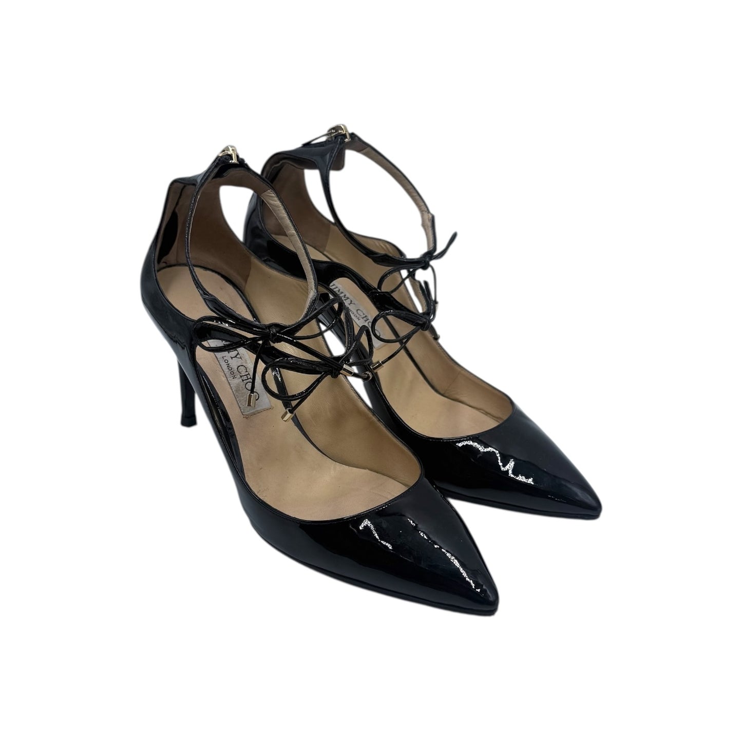 Jimmy Choo Hoops Tie-Detail Pumps