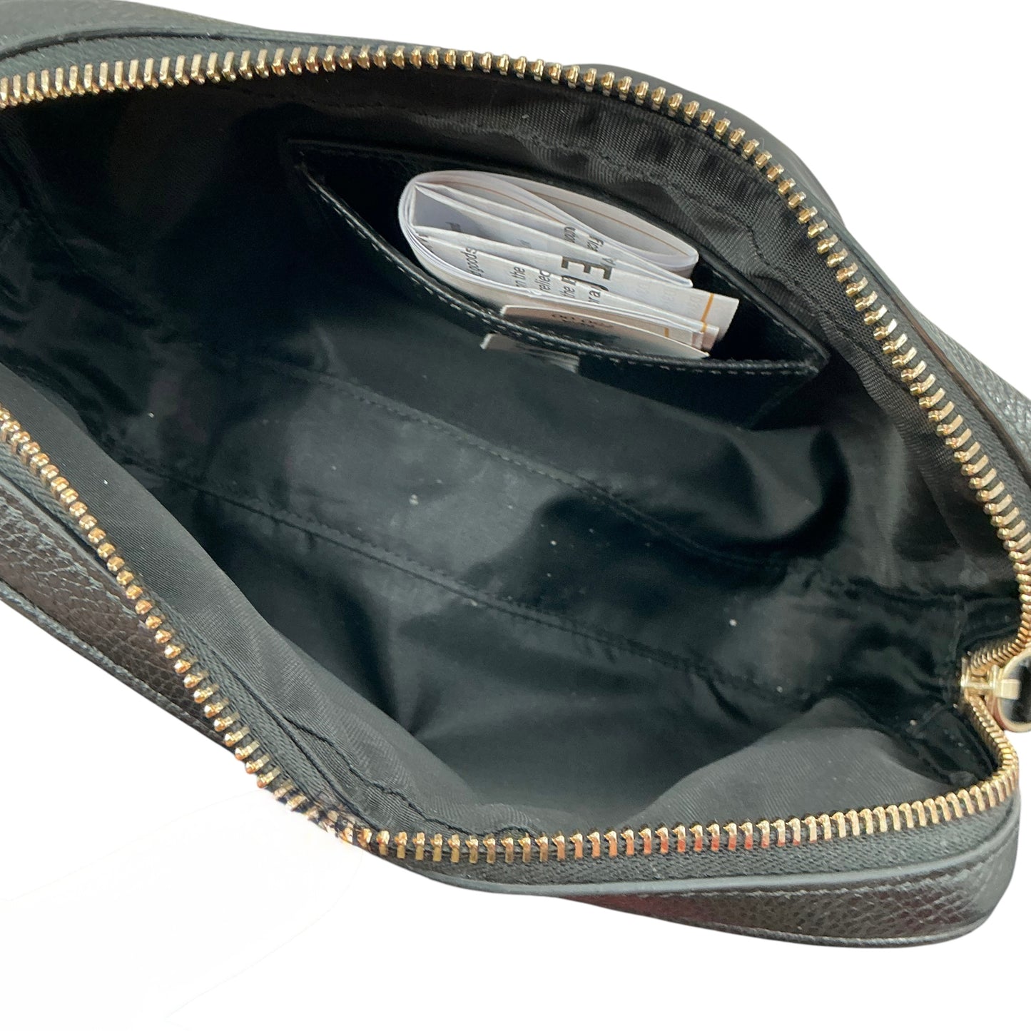 Gucci Black Pebbled Leather Crossbody Bag