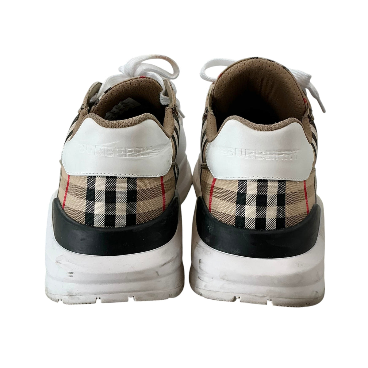 Burberry Regis Vintage Check Low Top Sneakers