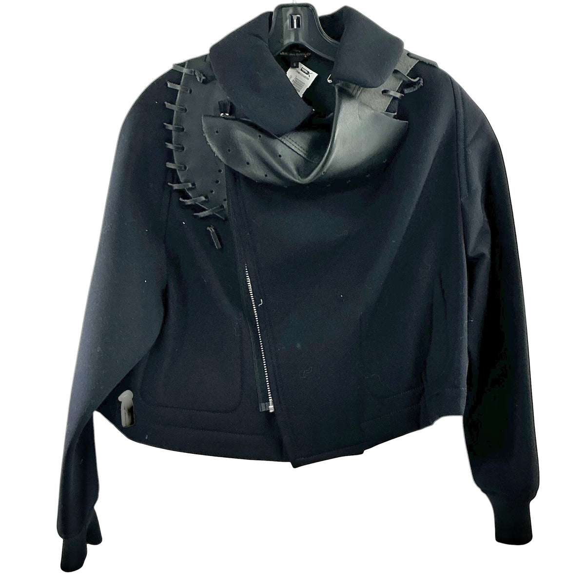 Comme des Garçons SS2005 "Biker Ballerina" Glove Design Wool Zip Jacket