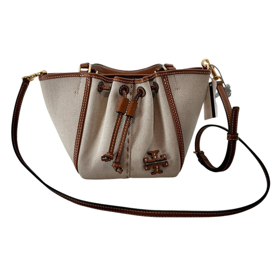 Tory Burch McGraw Mini Canvas Drawstring Satchel