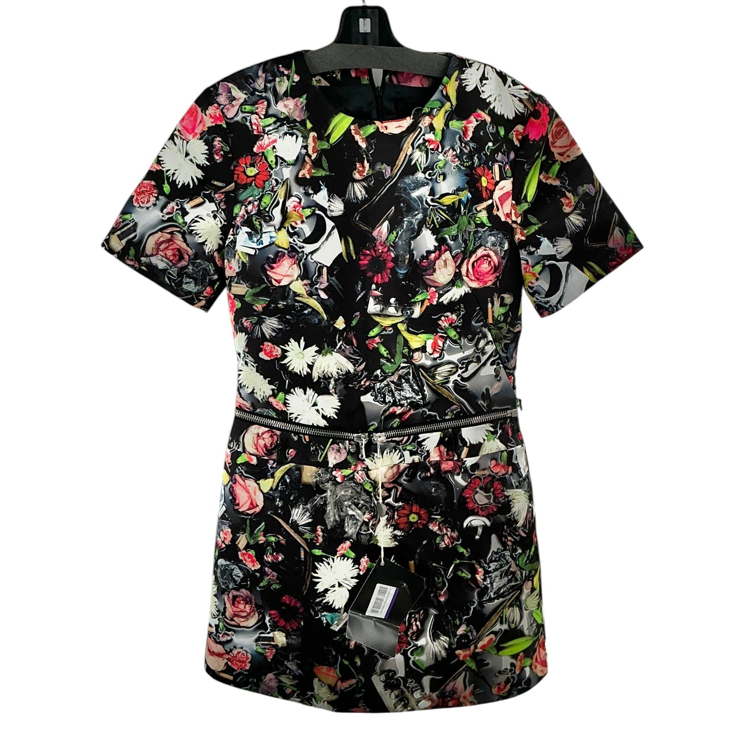 McQ Alexander McQueen Festival Floral Print Mini Dress