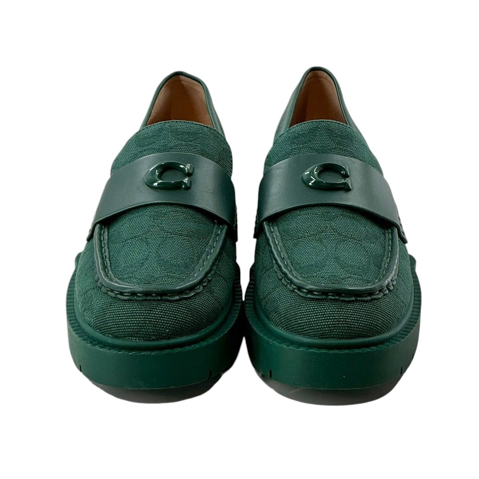 COACH Leah Canvas Loafer Pump