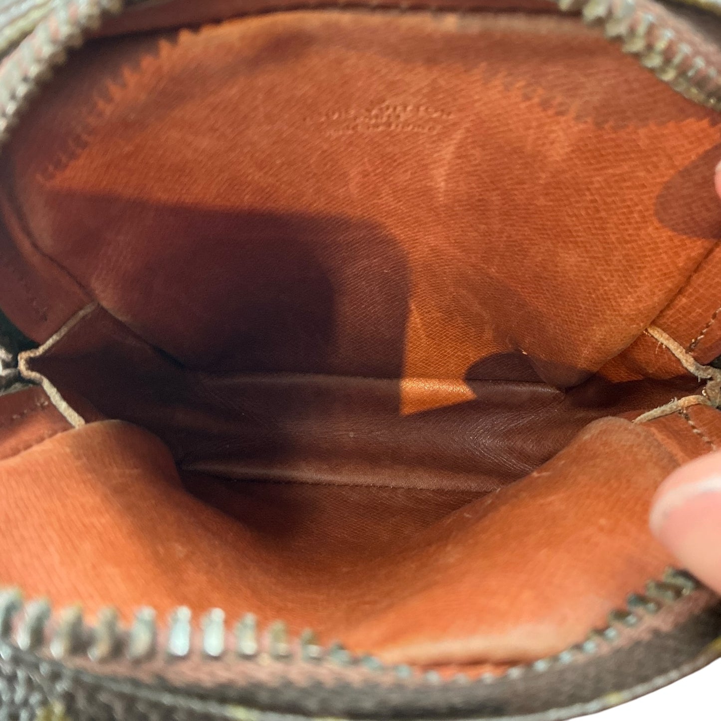 Louis Vuitton Authentic Vintage Monogram Danube Mini Crossbody Bag