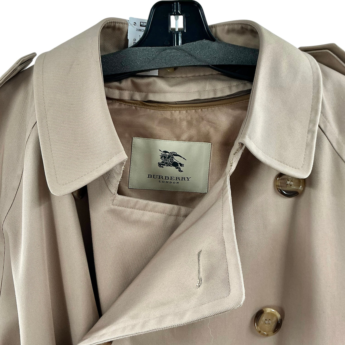 Burberry Double-Breasted Trench Coat with Belt