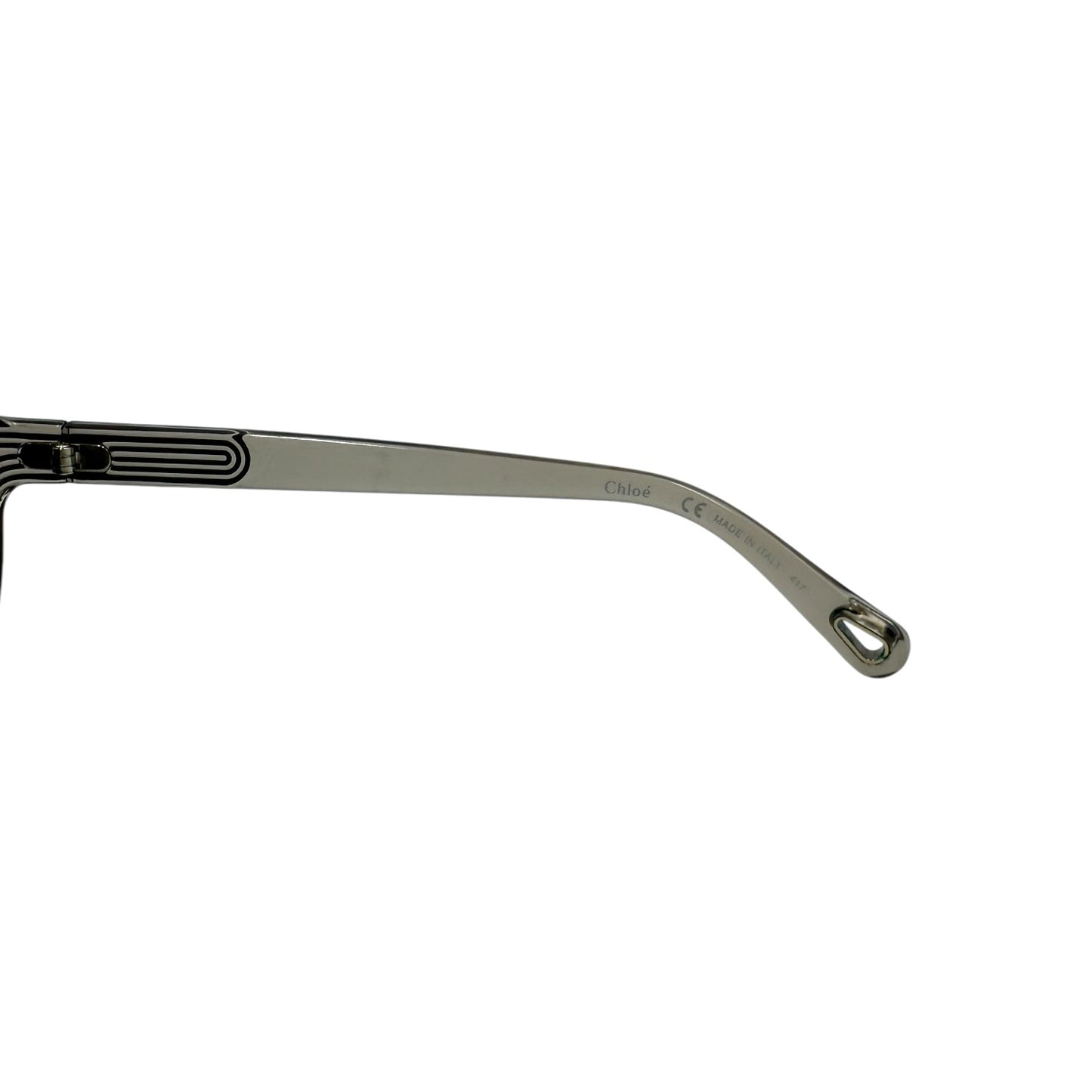 Chloé Oversized Wavy Round Sunglasses