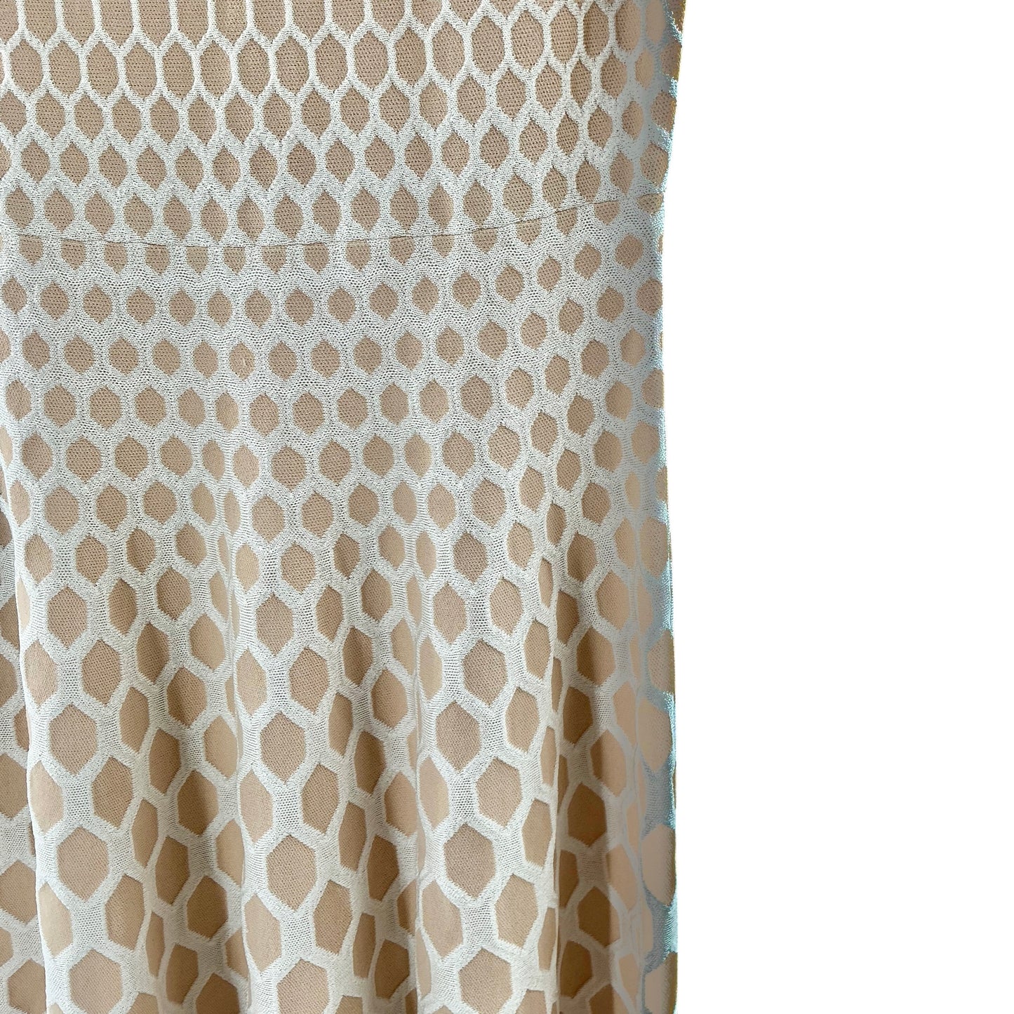 Alexander McQueen Honeycomb Jacquard Knit Dress