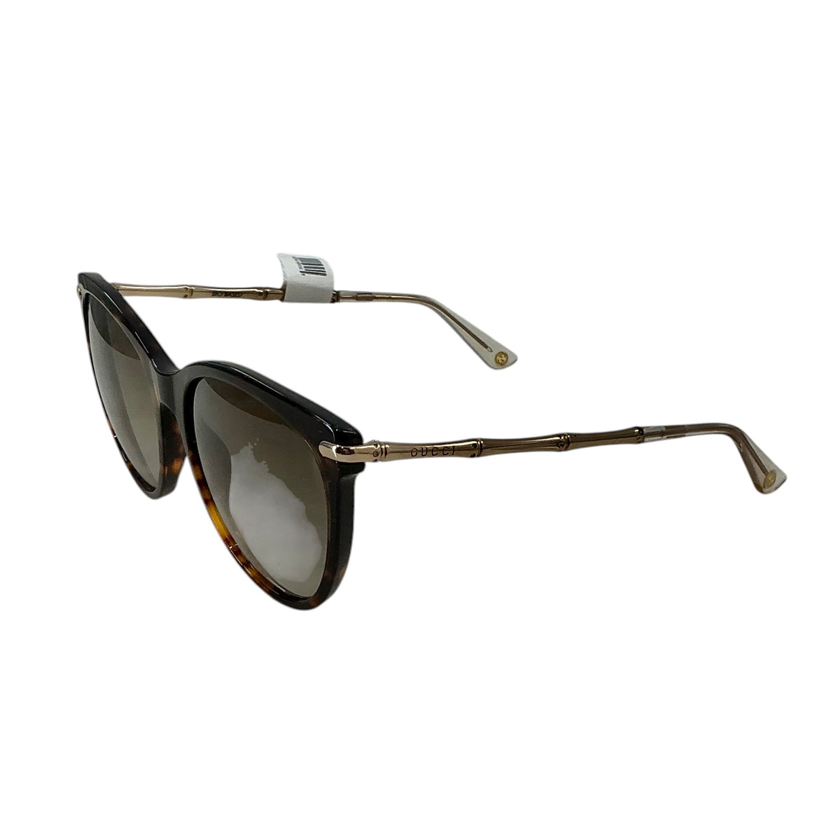 Gucci Bamboo Cat-Eye Sunglasses – Tortoise/Gold