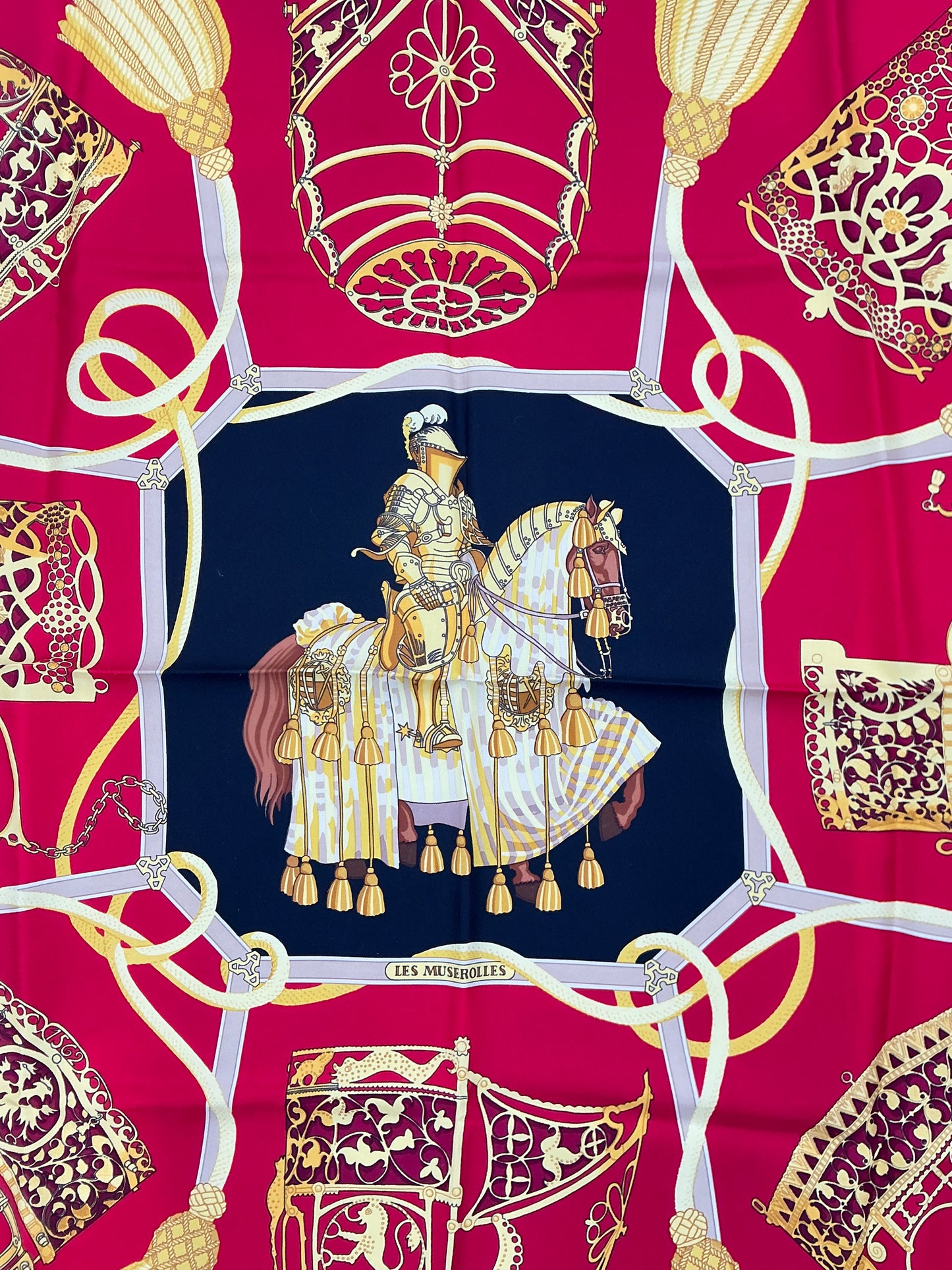 Hermès “Le Muserolles” Silk Scarf