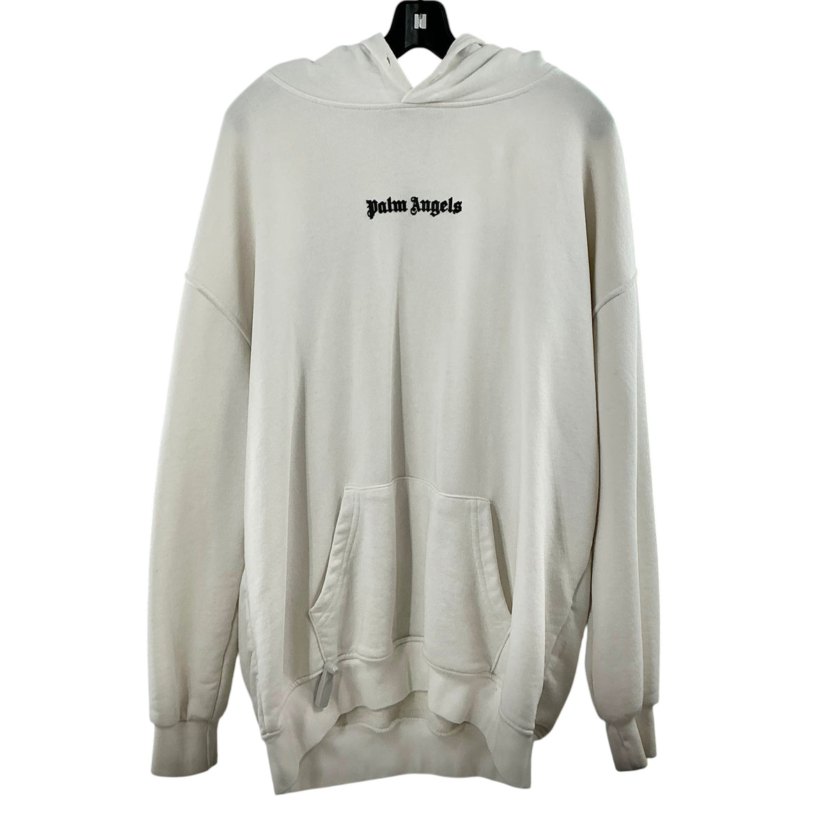 Palm Angels Classic Gothic Logo Hoodie - Off-White