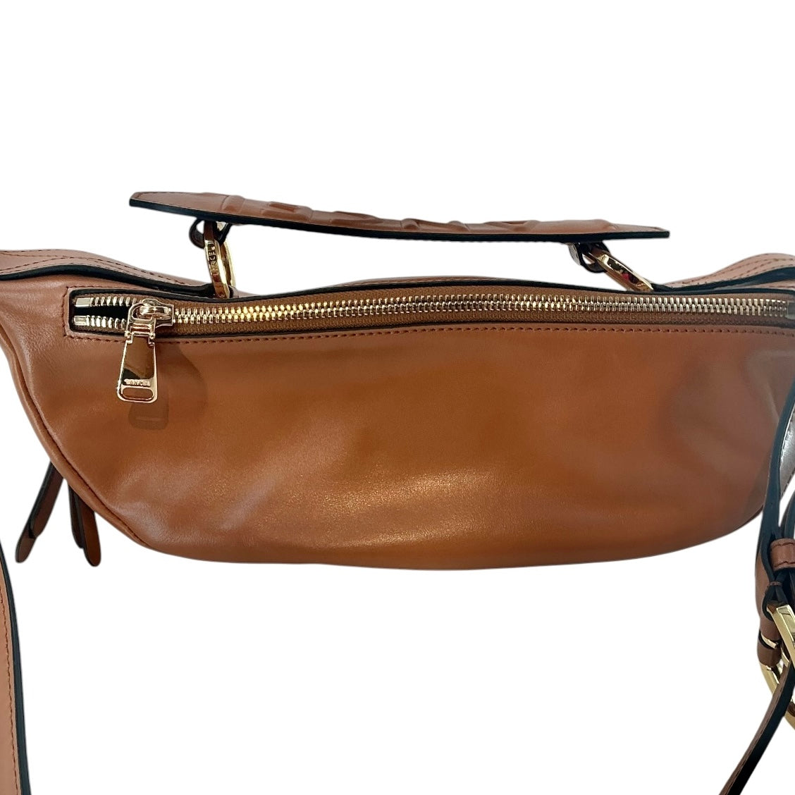 Lancel Origami Leather Belt Bag