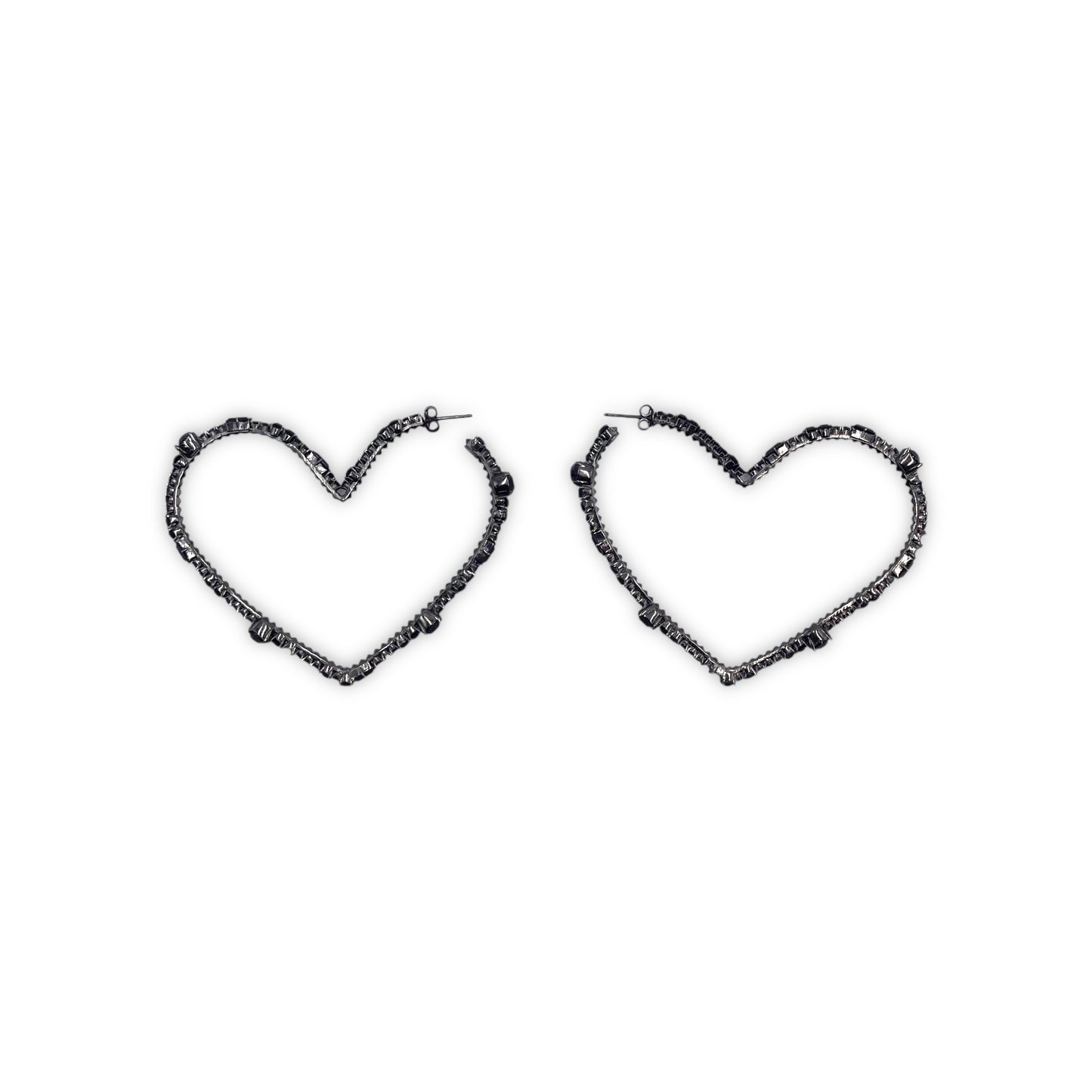 Valentino Big Heart Earrings