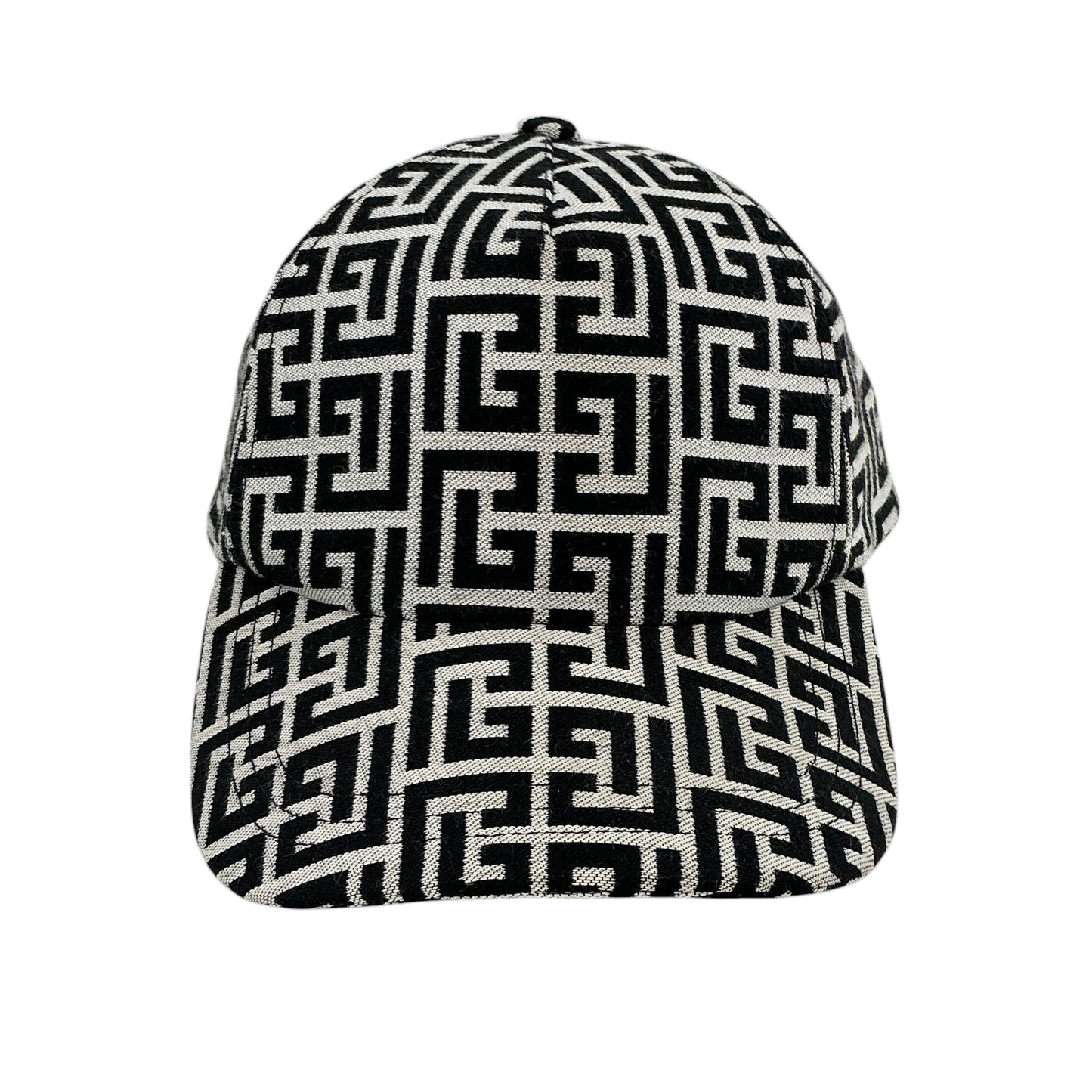 Balmain Jacquard Monogram Baseball Hat