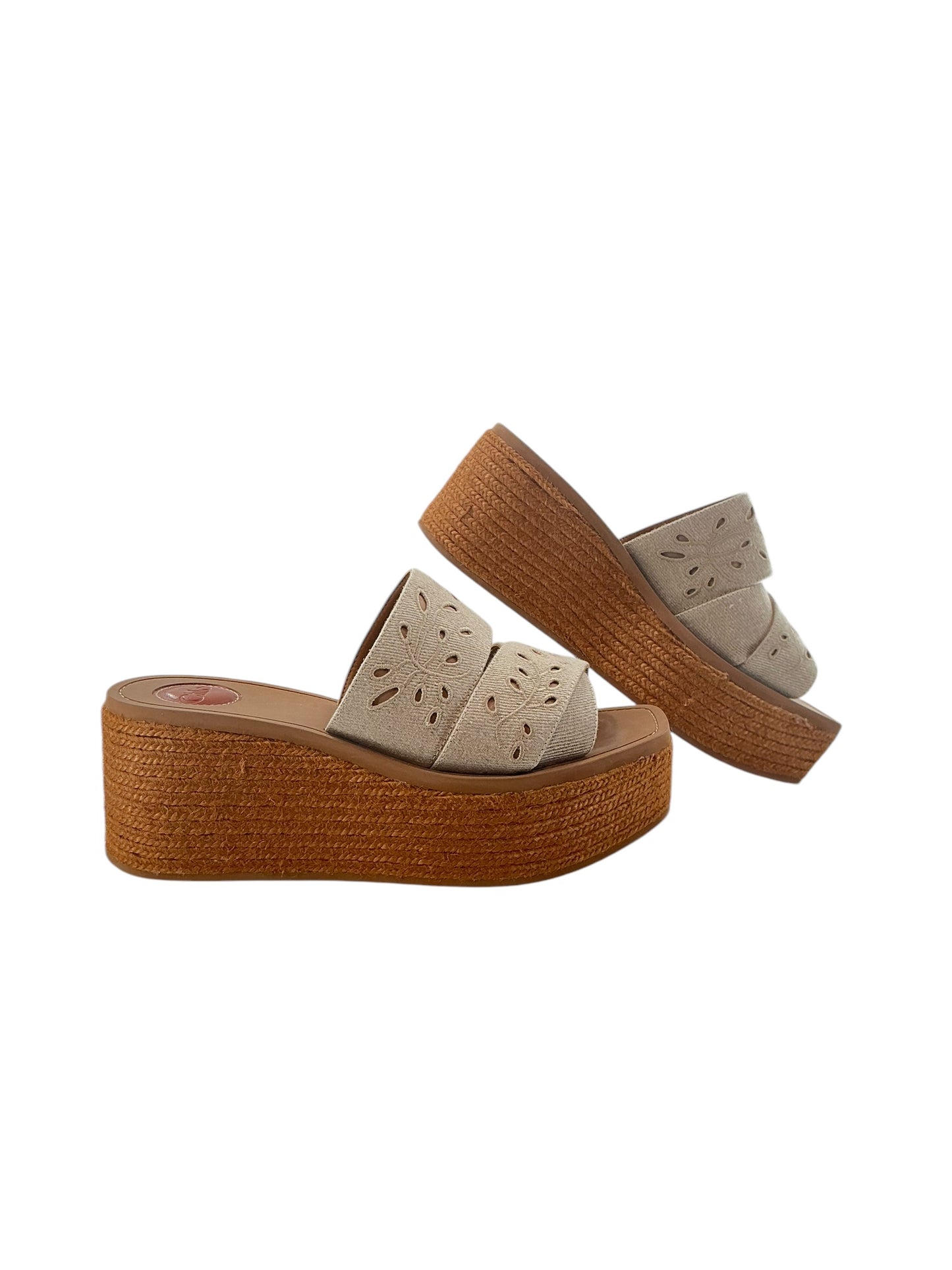 Chloe Woody Espadrille Platform Sandals