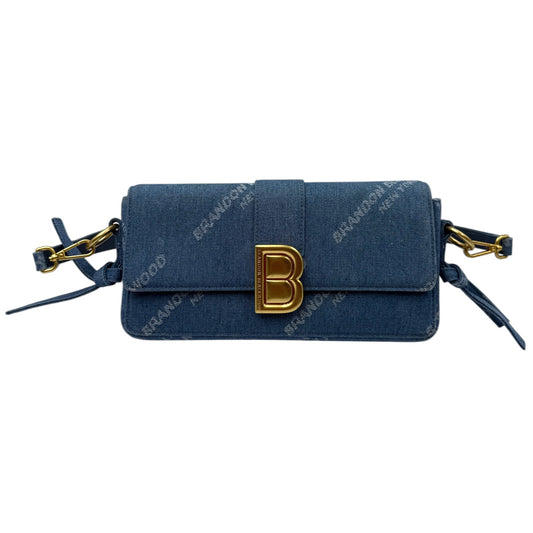 Brandon Blackwood Nia Denim Shoulder Bag