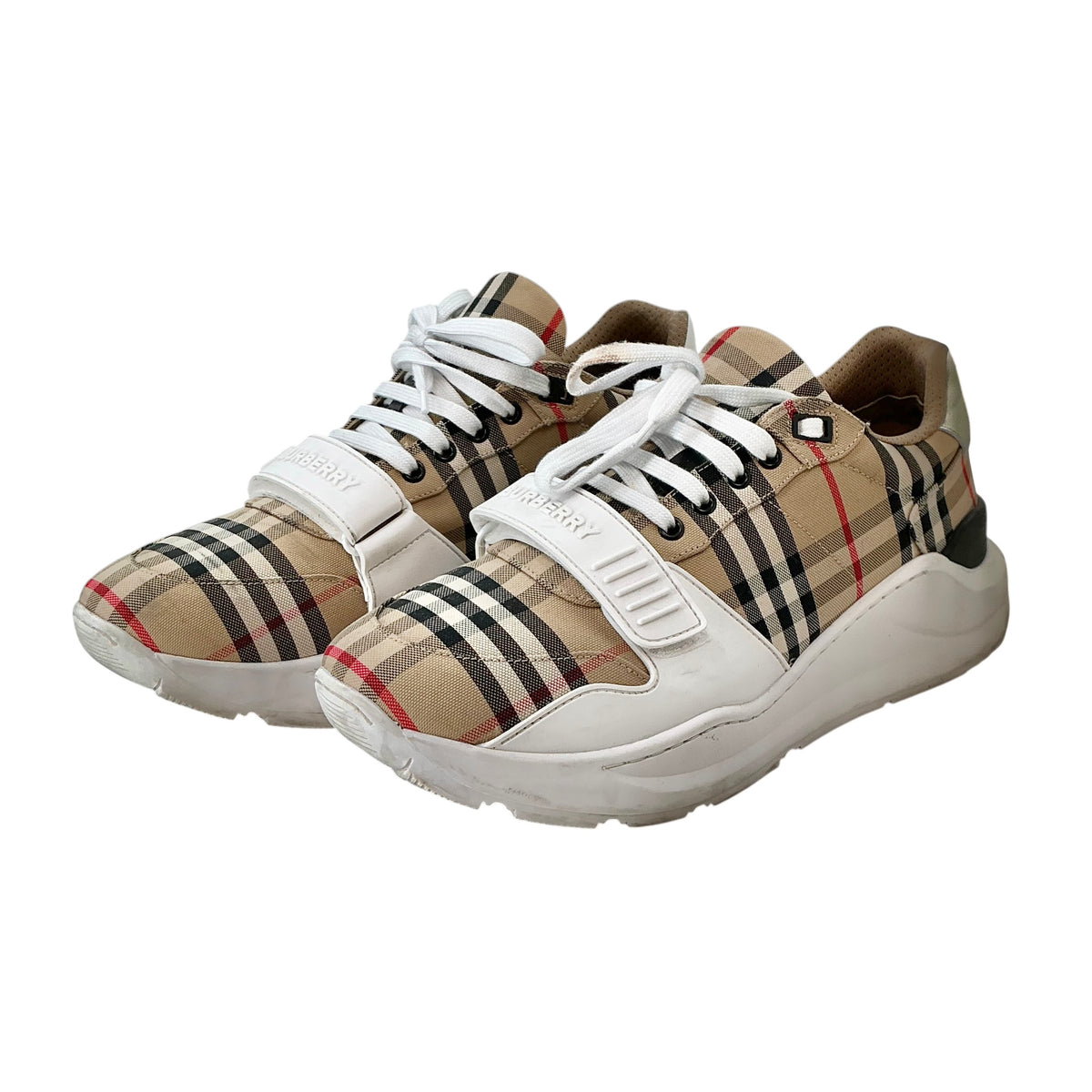 Burberry Regis Vintage Check Low Top Sneakers