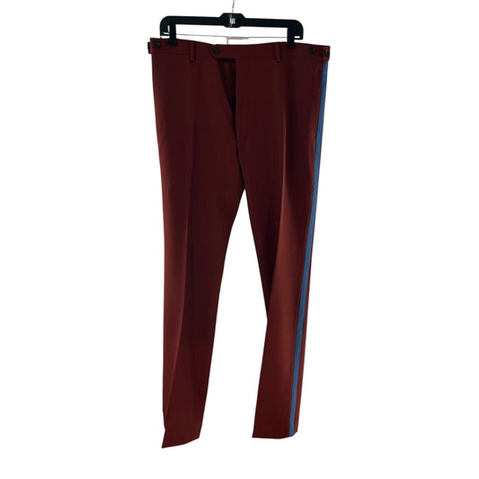 Valentino Burgundy Trousers