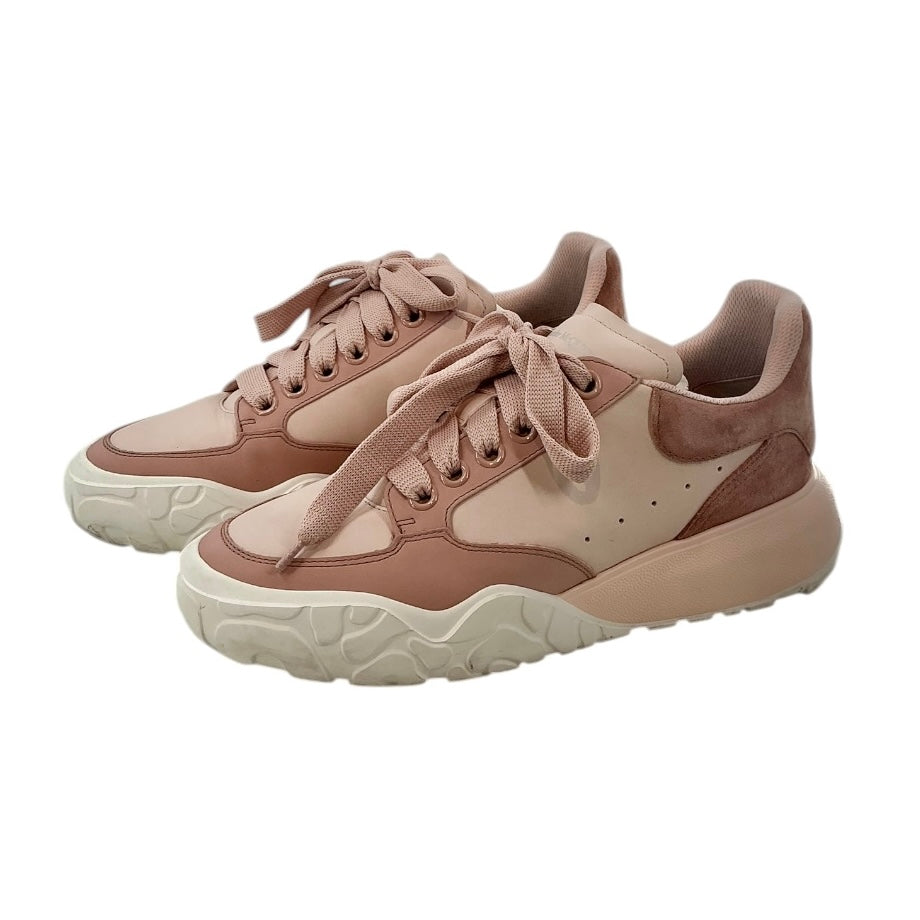 Alexander McQueen Oversized Court Low Trainers - Pink/Blush