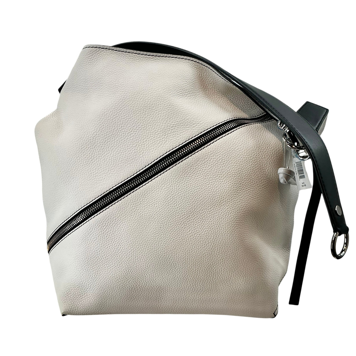 Proenza Schouler White Pebbled Leather Large Cire Hobo Bag