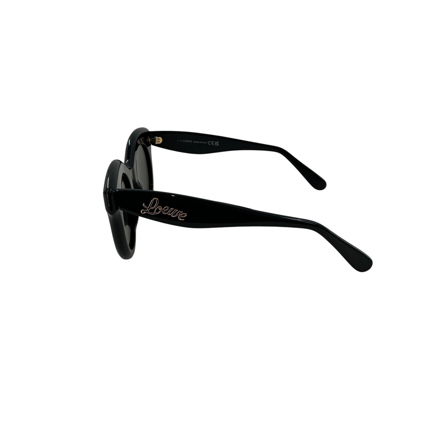 LOEWE Curvy Round Acetate Sunglasses