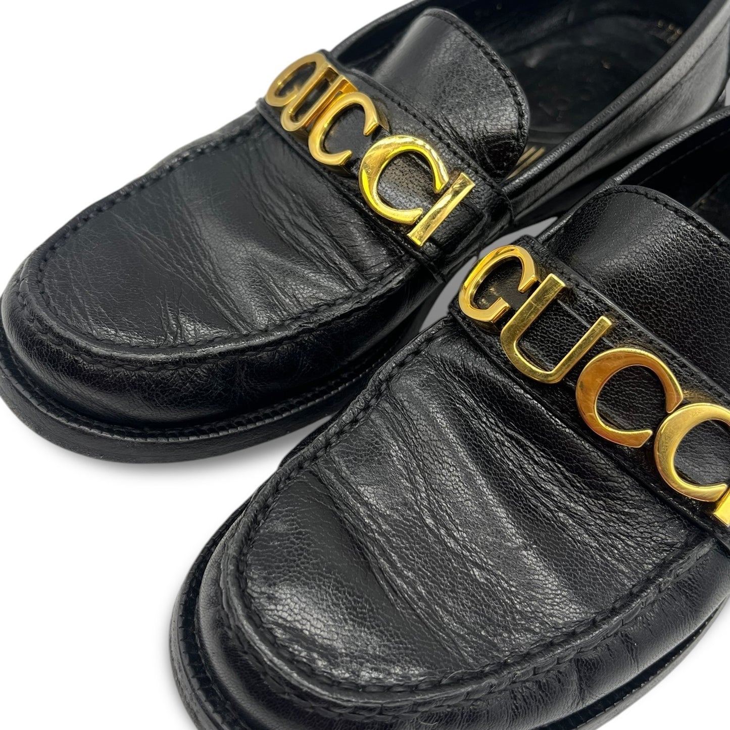 Gucci Cara Signature Leather Loafer