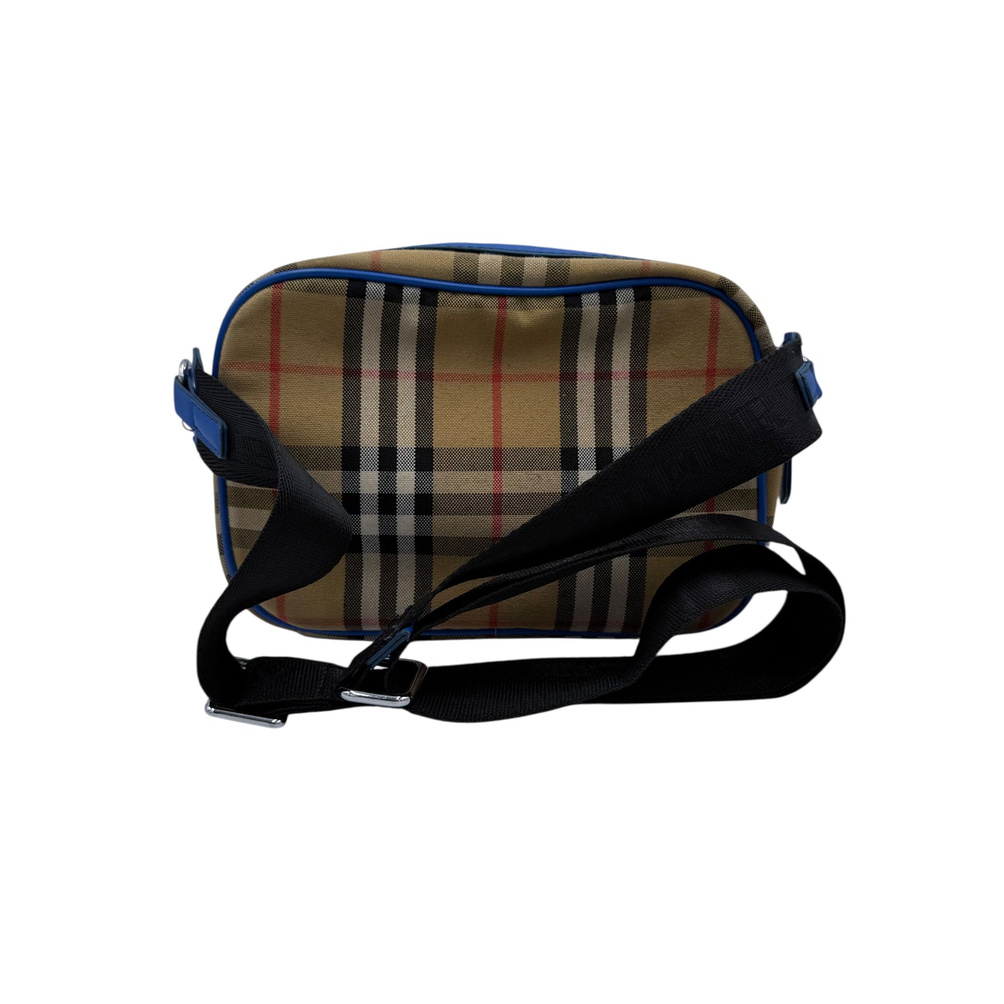 Burberry Paddy Green Blue Check Bag