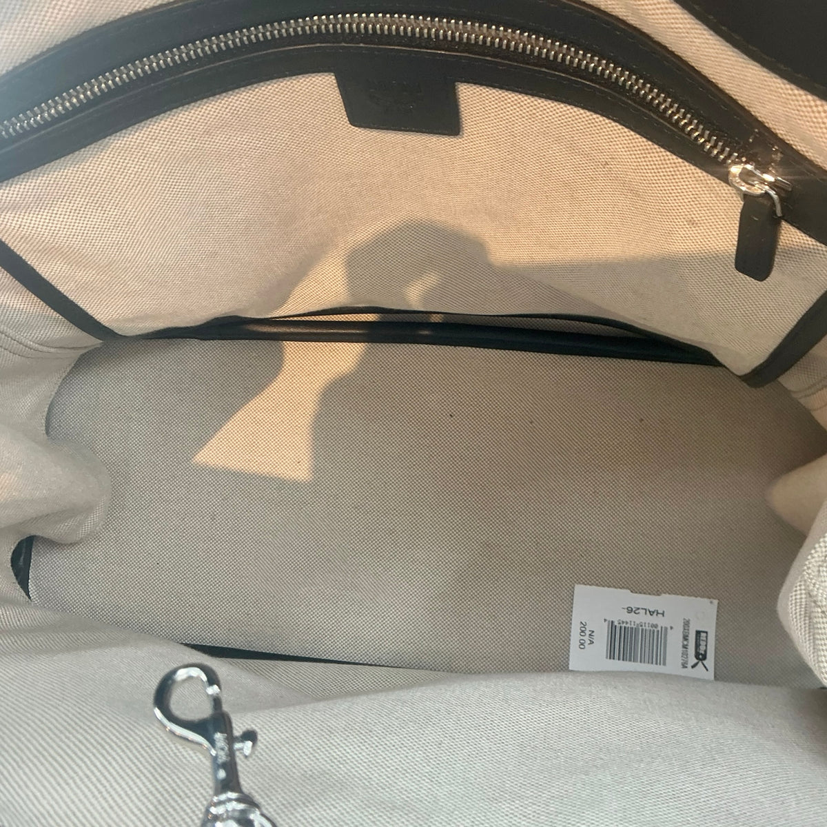 MCM Delmy Visetos Medium Shopper Tote Bag – Black