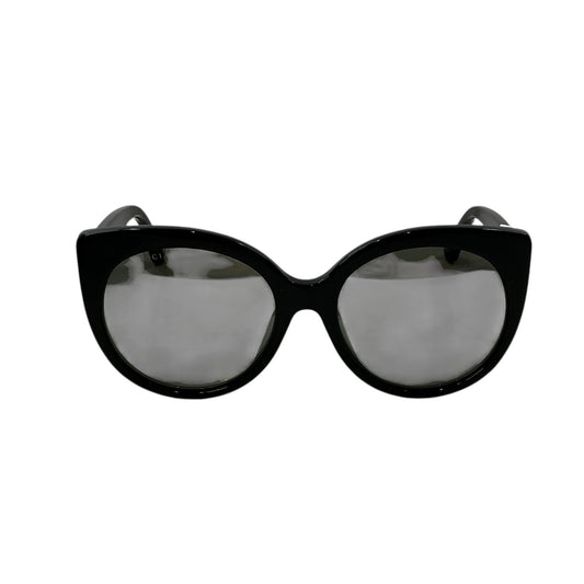 Gucci Women's GG1315S Black/Grey Cat-Eye Sunglasses