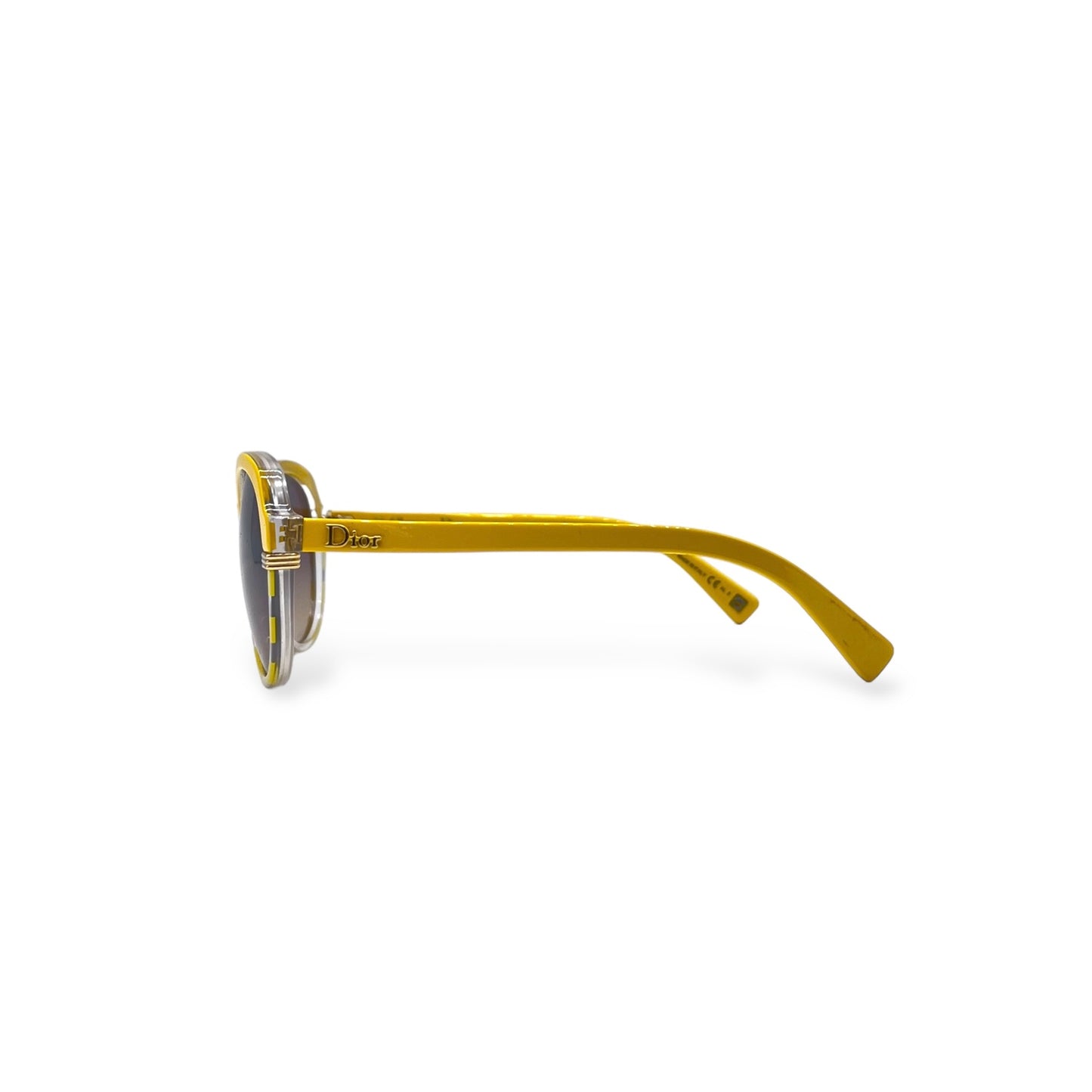 Christian Dior Yellow Sunglasses