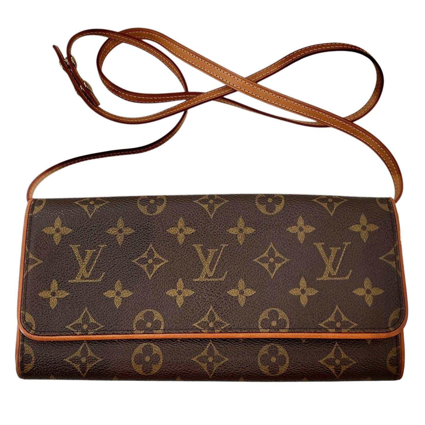 Louis Vuitton Monogram Canvas Pochette Twin GM Bag