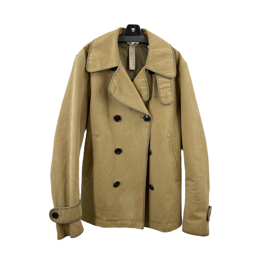 Burberry Cotton Canvas Tan Men’s Pea Coat