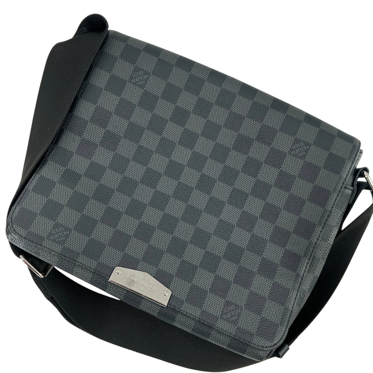 Louis Vuitton Damier Graphite District PM Messenger Bag