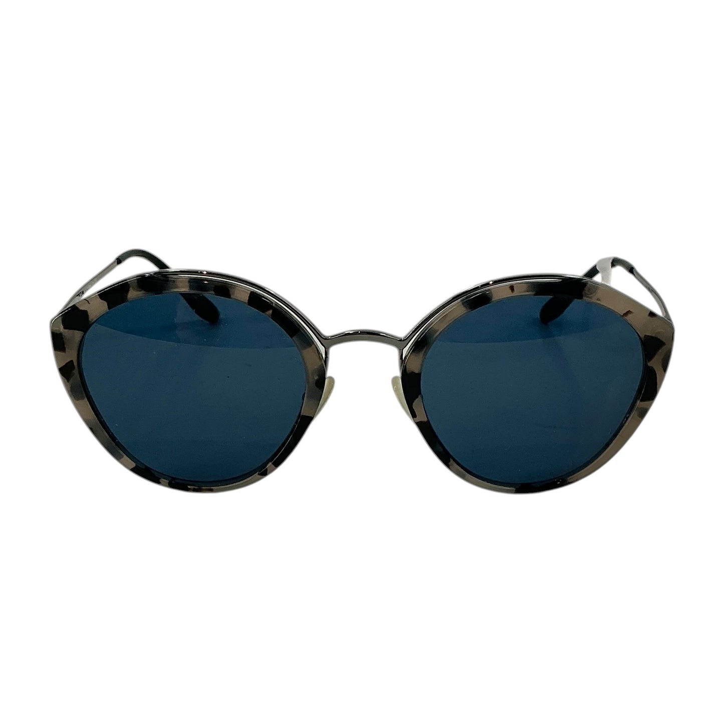 Prada PR 18US Conceptual Round Grey Havana Sunglasses
