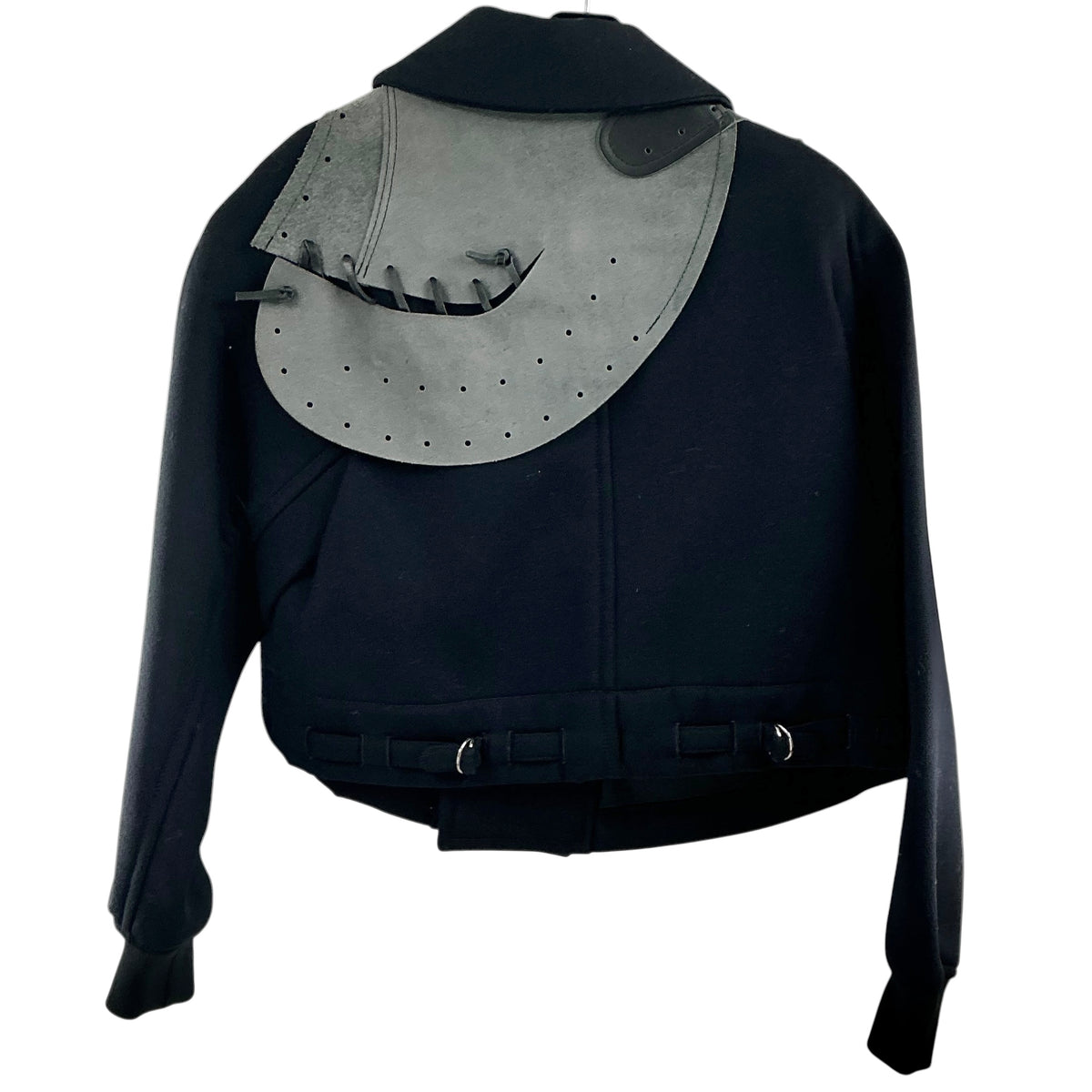 Comme des Garçons SS2005 "Biker Ballerina" Glove Design Wool Zip Jacket