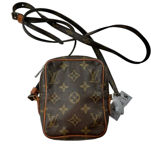 Louis Vuitton Authentic Vintage Monogram Danube Mini Crossbody Bag