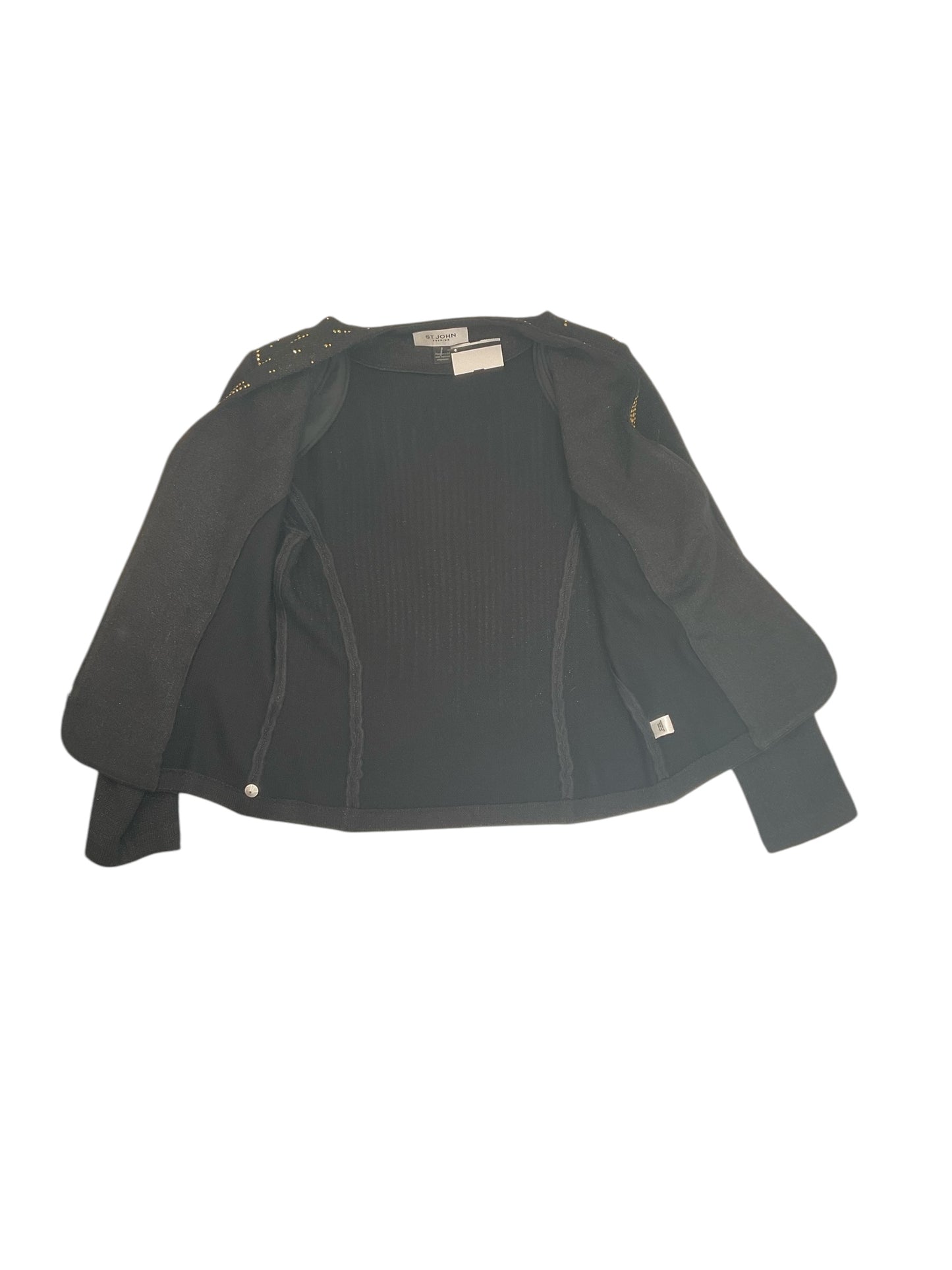 St. John Crystal Embellished Women’s Wool Jacket