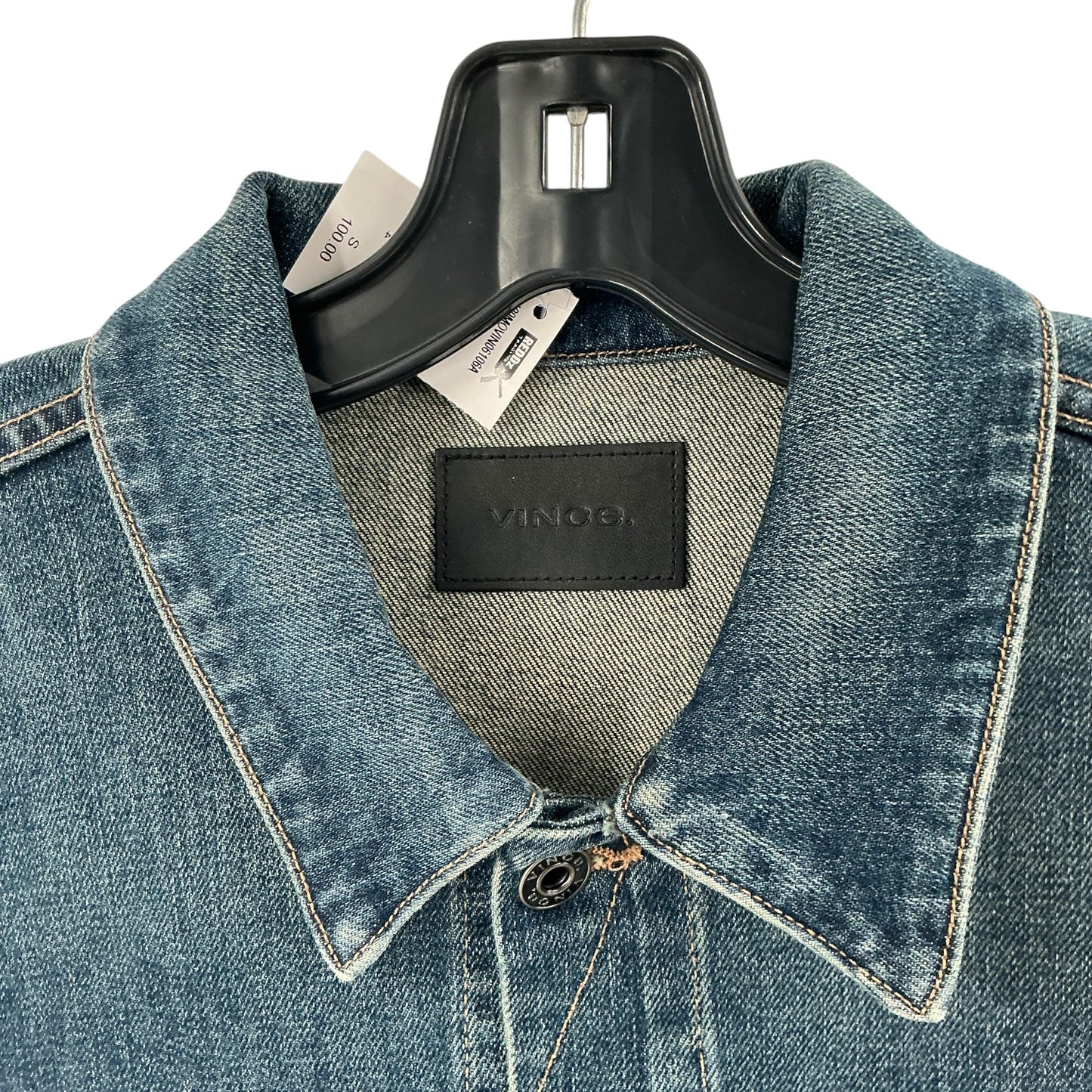 Vince Men's Classic Denim Trucker Jacket