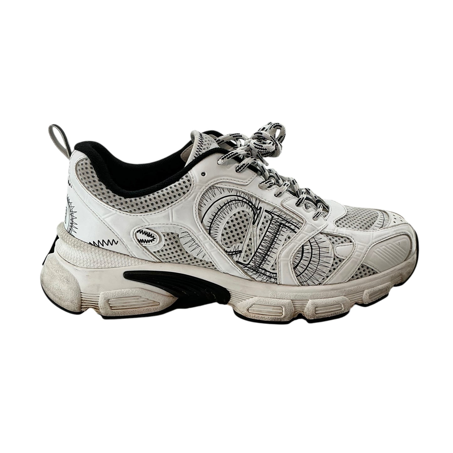 Dior Chrono Sneakers | Mesh with White & Black Panels