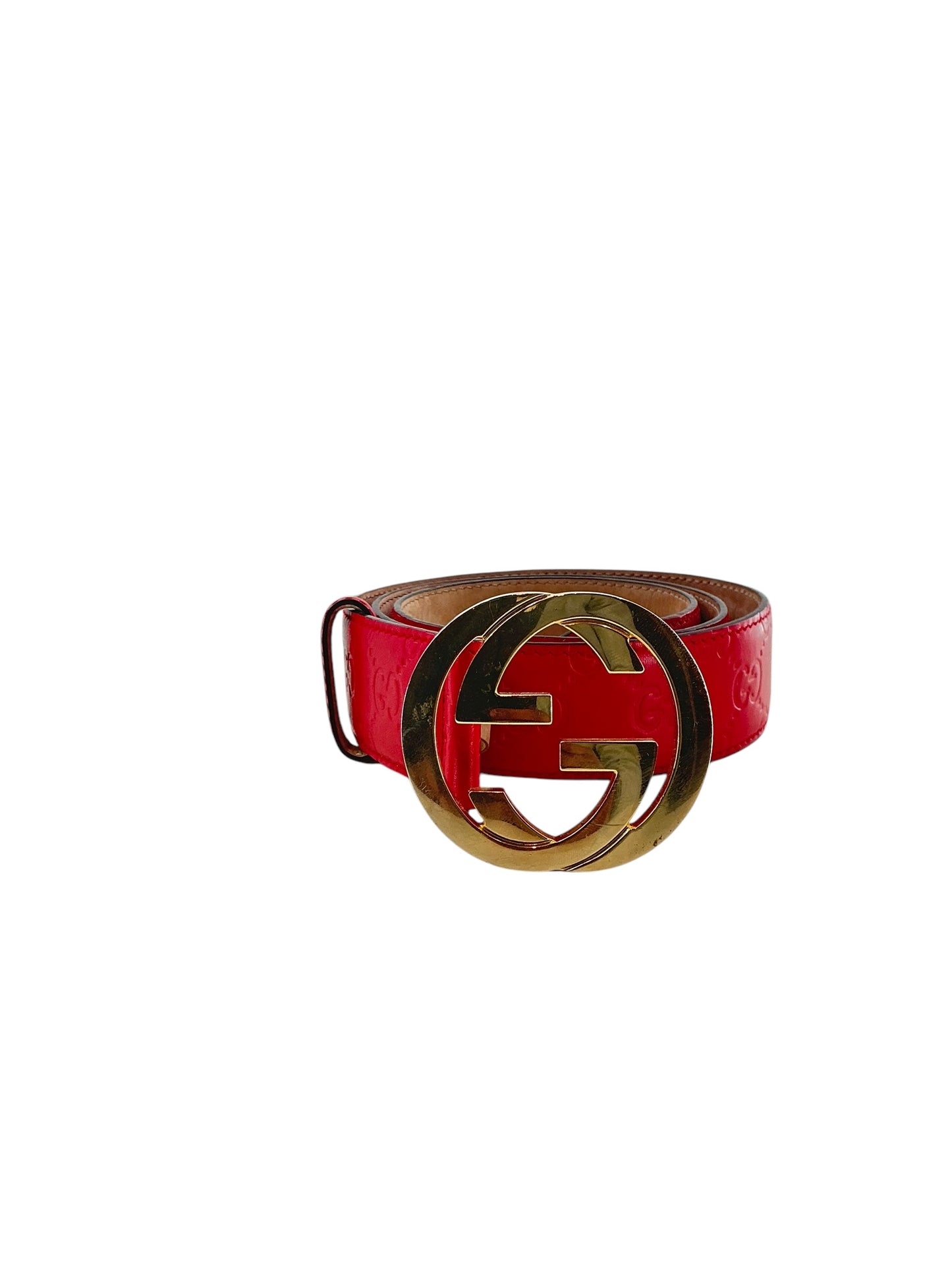 Gucci Double G Leather Belt