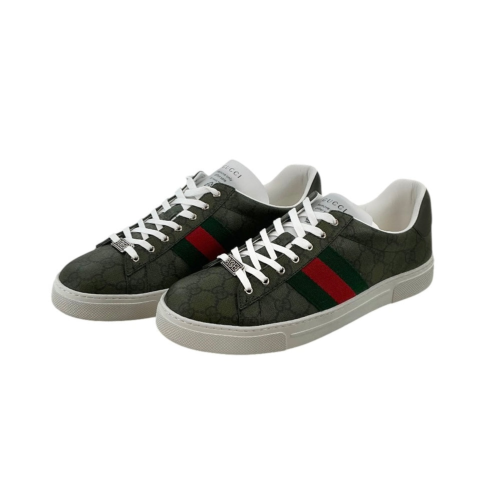Gucci Men's GG Supreme New Ace Sneakers